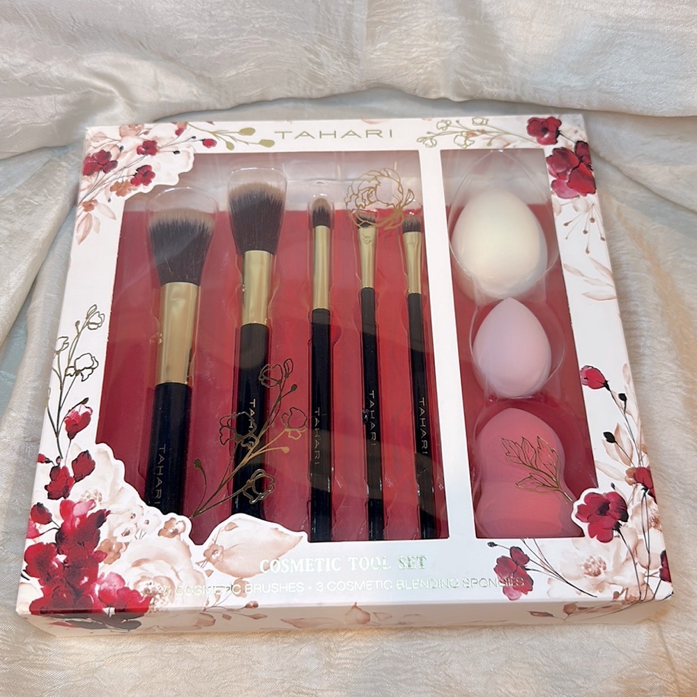 Cosmetic Tool Set - Cosmetic Brushes and Blenders Combo
